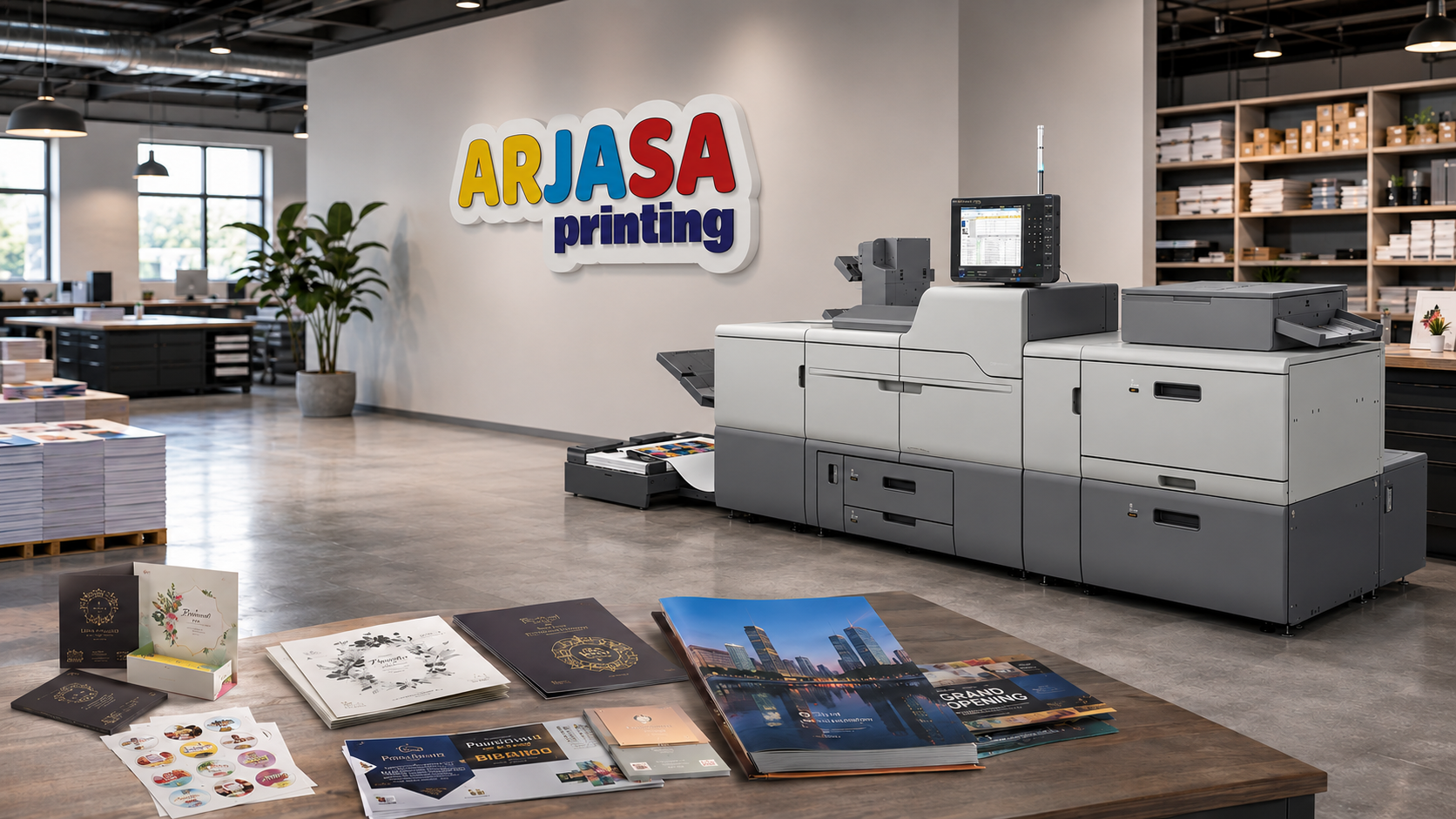 Workshop Arjasa Printing Bandar Lampung